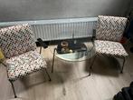 Set Gispen/Rietveld stoelen (1407)met salontafel, Ophalen, Gebruikt, Twee, Overige kleuren