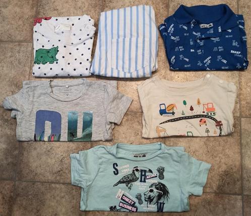 Pakket kleding maat 80 met korte mouwen, Kinderen en Baby's, Babykleding | Maat 80, Zo goed als nieuw, Ophalen of Verzenden