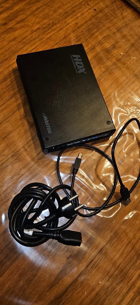 Avastor HDX Pro 2 TB Externe disk USB 3.0 Firewire ESata, Computers en Software, Harde schijven, Zo goed als nieuw, Laptop, Extern