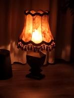 Lampen kap in goede staat. Koeien vel antiek, Huis en Inrichting, Rond, Ophalen of Verzenden, Zo goed als nieuw, Leer