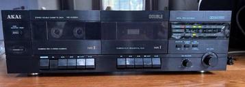 Akai HX-A335W Dubbel Cassettedeck beschikbaar voor biedingen