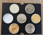 10 herdenkingsmunten Ond Nationasl Erfgoed, Ophalen of Verzenden, Overige typen
