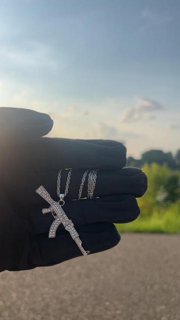 Zilveren AK47 Ketting, Silver beschikbaar voor biedingen