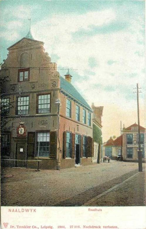 (380-759-027) Naaldwijk Raadhuis, Verzamelen, Ansichtkaarten | Nederland, Zuid-Holland, Verzenden