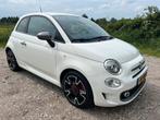 Fiat 500 0.9 TwinAir Turbo Sport 105pk navi carplay climate, Auto's, Fiat, Voorwielaandrijving, Zwart, Wit, Origineel Nederlands