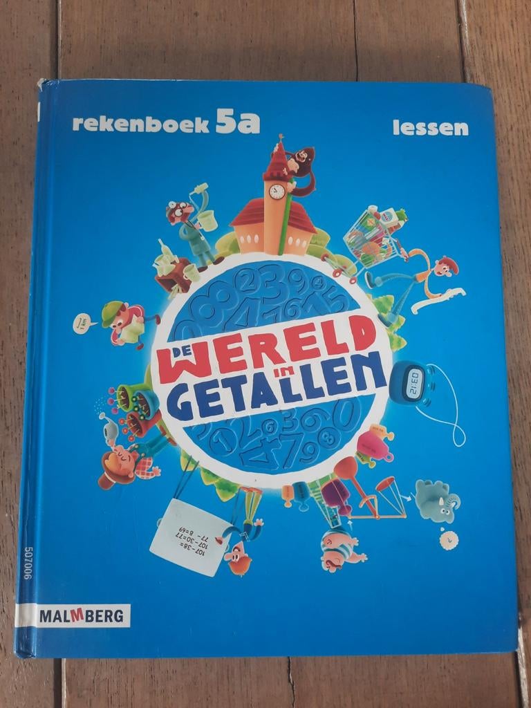 Rekenenboek De Wereld in Getallen 5a, Boeken, Ophalen of Verzenden, Overige niveaus, Malmberg