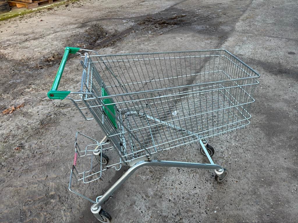 Winkelwagen 14 st. diepe korf, 100 liter of meer, Ophalen, Transportkar