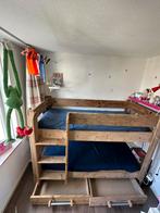 Stapelbed steigerhout, Kinderen en Baby's, Kinderkamer | Stapelbedden en Hoogslapers, Ophalen, Stapelbed