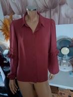 Leuke bruine blouse van Lofty Manner maat M 38 40, Maat 38/40 (M), Bruin, Lofty Manner, Ophalen of Verzenden