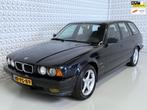 BMW 5-serie Touring 518i Executive E34 / Origineel Nederland, Auto's, Achterwielaandrijving, Gebruikt, 4 cilinders, Blauw