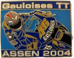 Pin Dutch TT Assen 2004, Verzamelen, Speldjes, Pins en Buttons, Sport, Gebruikt, Ophalen of Verzenden, Speldje of Pin