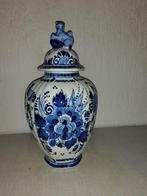 Porseleinen Delftsblauwe pot met deksel – 27 cm, Ophalen of Verzenden