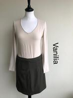 Vanilia Rok  (mt: 40) CL/3607, Kleding | Dames, Rokken, Maat 38/40 (M), Ophalen of Verzenden, Zo goed als nieuw, Zwart