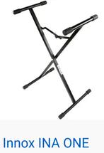 set: Innox keyboard standaard en bankje, Ophalen of Verzenden, Zo goed als nieuw, Instrumentstandaard, Keyboard of Synthesizer