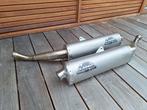 Mooie titanium Laser Duo-Tech dempers Yamaha BT 1100 bulldog, Ophalen, Gebruikt