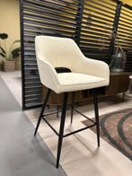 barkruk boucle - barkruk creme- barkrukken - krukken, Huis en Inrichting, Barkrukken, 5 krukken of meer, Ophalen, Nieuw, 60 tot 90 cm