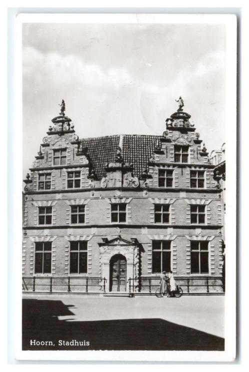 Hoorn, Stadhuis, Verzamelen, Ansichtkaarten | Nederland, Gelopen, Noord-Holland, 1940 tot 1960, Verzenden