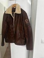 Leren PME Pilotenjas, Ophalen of Verzenden, Zo goed als nieuw, Maat 52/54 (L), Bruin