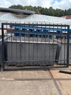 2335. Elektronische / elektrische poort / smeedijzer, Ophalen, Gebruikt, 150 tot 200 cm, IJzer