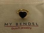 My bendel onyx black hart ring, 19 tot 20, Nieuw, Ophalen of Verzenden, Dame