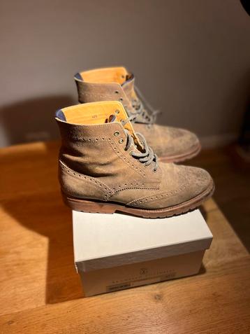 Brunello Cucinelli Leren Boots - Maat 42.5 beschikbaar voor biedingen