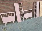 Vintage babyledikantje babybedje roze, Ophalen, Gebruikt, Minder dan 140 cm, 70 tot 85 cm