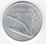 25-2023 Italie 10 lire 1954, Verzenden, Italië, Losse munt