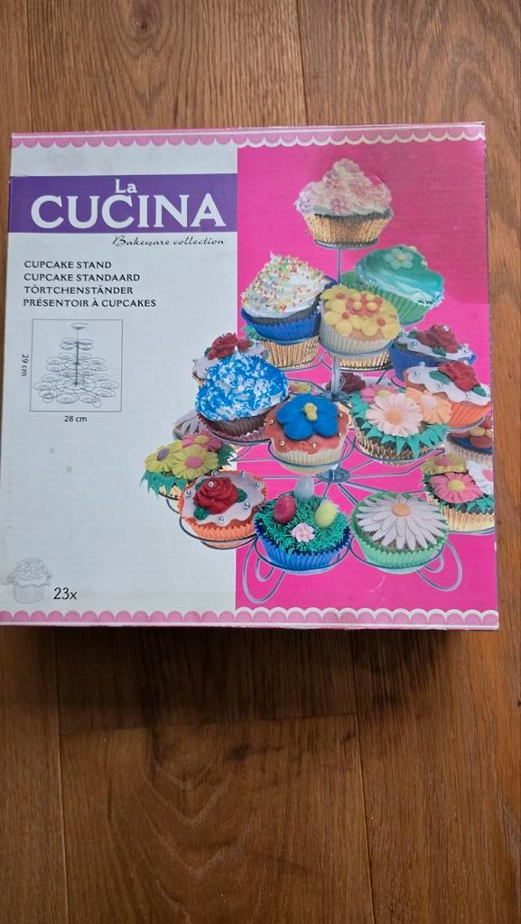 Nieuwe Cupcake Houder - La Cucina, Huis en Inrichting, Keuken | Keukenbenodigdheden, Nieuw, Ophalen of Verzenden