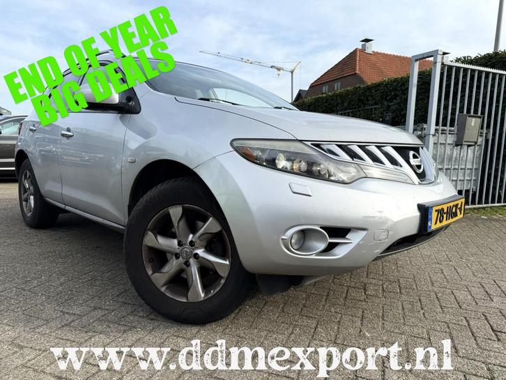 Nissan Murano 3.5 V6 256PK (GEARBOX NOT GOOD) XENON/LEER/NAV, Auto's, Nissan, Bedrijf, Te koop, Murano, 4x4, ABS, Achteruitrijcamera