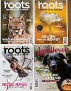 Natuurmagazine ROOTS midden in de natuur (3 ex.) + Landleven, Nieuw, Ophalen of Verzenden, Wetenschap en Natuur