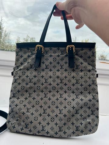 LOUIS VUITTON Monogram Mini Franoise Tote Bag 2way Blauw beschikbaar voor biedingen