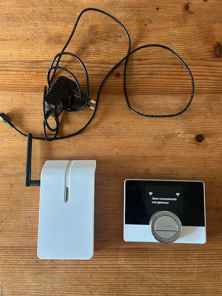 Remeha eTwist RF Draadloze Thermostaat, Doe-het-zelf en Verbouw, Thermostaten, Gebruikt, Slimme thermostaat, Ophalen of Verzenden