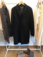 Zwarte winterjas, wol en viscose (Modström), Kleding | Dames, Jassen | Winter, Maat 38/40 (M), Zwart, Ophalen of Verzenden, Zo goed als nieuw