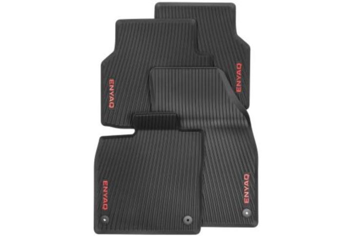 Škoda Enyaq iV all weather mattenset, Auto diversen, Automatten, Nieuw, Ophalen of Verzenden