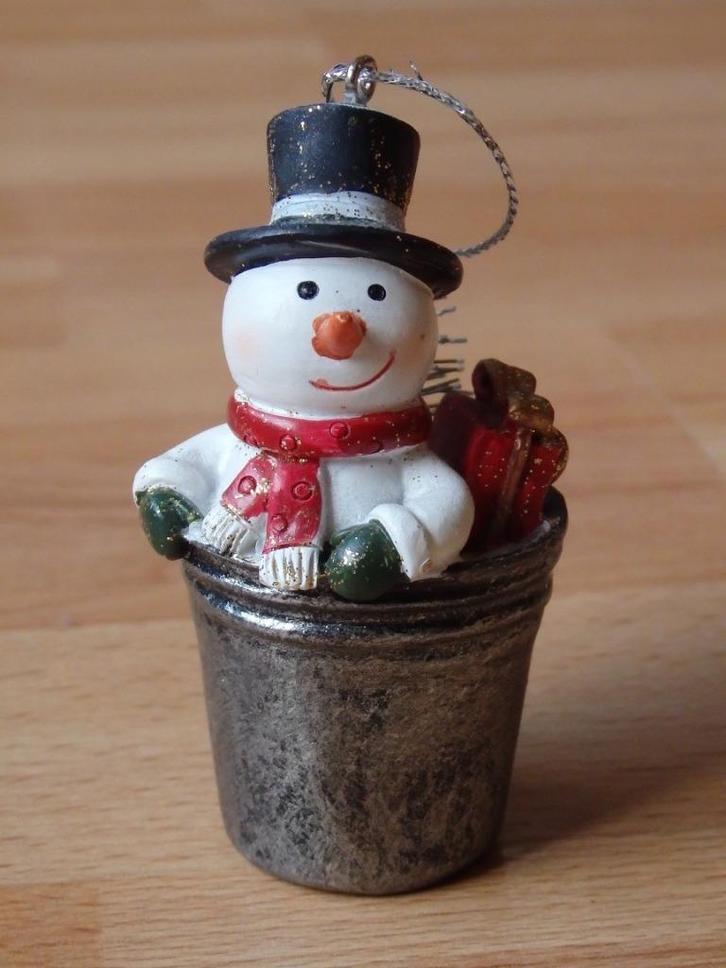 Sneeuwpop voor in de kerstboom, Diversen, Kerst, Zo goed als nieuw, Ophalen