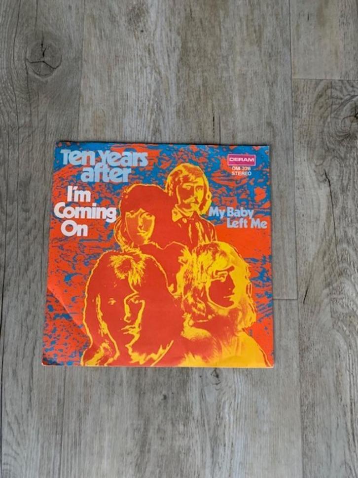 ten years after i'm coming on troggs with a girl like you, Cd's en Dvd's, Vinyl Singles, Zo goed als nieuw, Single, Pop, 7 inch