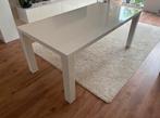 Witte hoogglans eetafel van Ikea, Huis en Inrichting, Zo goed als nieuw, Vijf personen of meer, 150 tot 200 cm, Rechthoekig