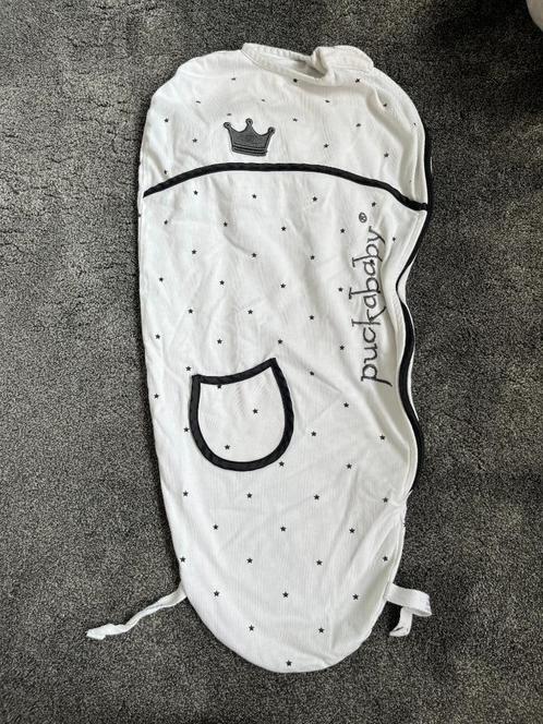 Puckababy piep 0-3 maanden hong kong sterren, Kinderen en Baby's, Dekens, Slaapzakjes en Inbakerproducten, Zo goed als nieuw, Bakerzak of Bakerdoek