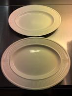Twee Wedgwood Edmé Ovalen serveer/opdienschalen 39,5cm, Ophalen of Verzenden, Zo goed als nieuw, Bord(en), Wedgwood