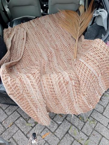 Leren vloerkleed beschikbaar voor biedingen