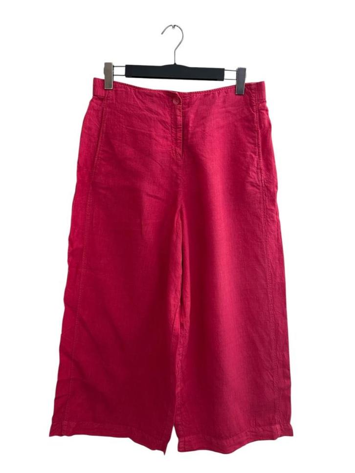 Oska broek roze linnen XL, Kleding | Dames, Broeken en Pantalons, Zo goed als nieuw, Maat 46/48 (XL) of groter, Roze, Ophalen of Verzenden