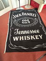 Jack Daniels vlag. Four roses, Bacardi opblaasblik, Verzamelen, Ophalen of Verzenden, Zo goed als nieuw, Reclamebord