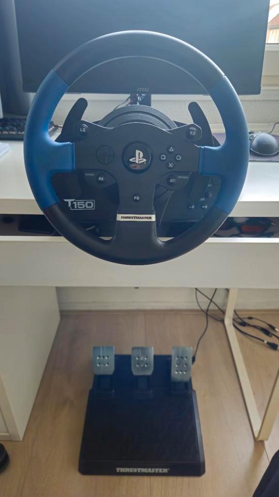 Thrustmaster T150 Pro - Race stuur, Spelcomputers en Games, Spelcomputers | Sony PlayStation Consoles | Accessoires, Zo goed als nieuw
