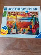 Ravensburger Puzzel 500 XL - Strand, Hobby en Vrije tijd, Ophalen of Verzenden