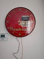 prachtige oude reclameklok Rombouts, Ophalen of Verzenden, Gebruikt, Overige typen