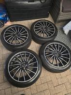 hele mooie set 18 inch velgen te koop 5x112 winterbanden, 18 inch, Gebruikt, Velg(en), Personenwagen