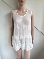 Sem Per Lei top kant mesh maat 40 offwhite creme, Kleding | Dames, Maat 38/40 (M), Wit, Ophalen of Verzenden, Zo goed als nieuw