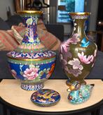Cloisonné Vazen & Decoratie Set, Antiek en Kunst, Antiek | Vazen, Ophalen of Verzenden
