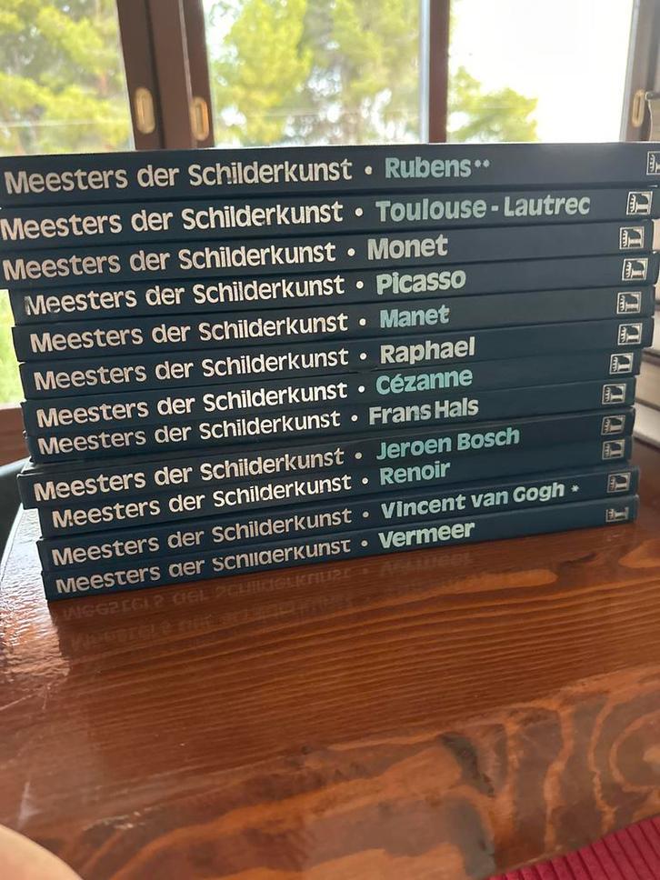 12x Meesters van de Schilderkunst Boeken, Boeken, Kunst en Cultuur | Fotografie en Design, Zo goed als nieuw, Overige onderwerpen