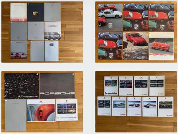 Porsche modellen / programma folders beschikbaar voor biedingen